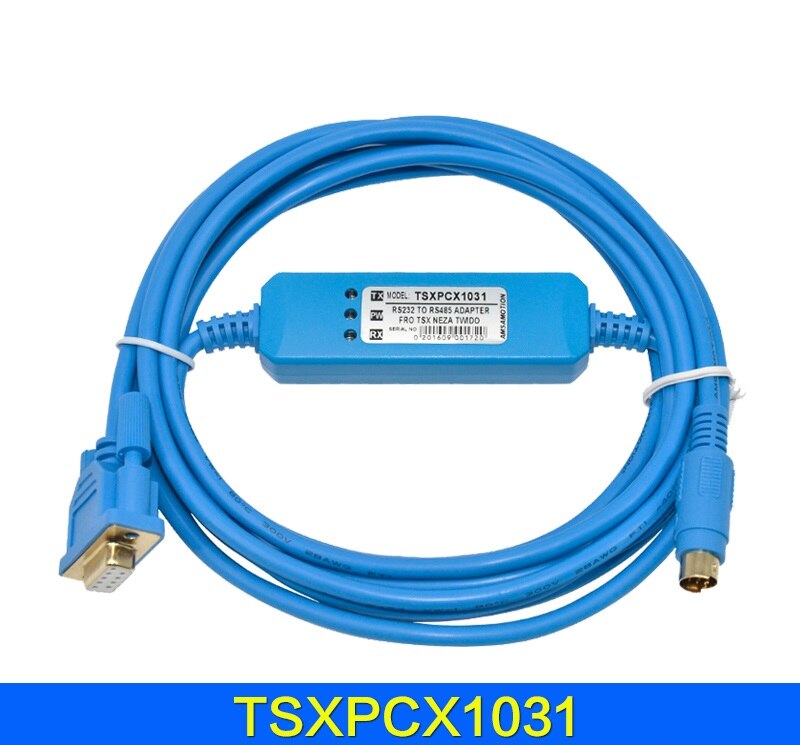 TSXPCX1031 TSXPCX1031-C RS232/RS485 cabo De Programação para Schneider Modicon TSX Neza Twido PLC (TSX08PRGCAB)