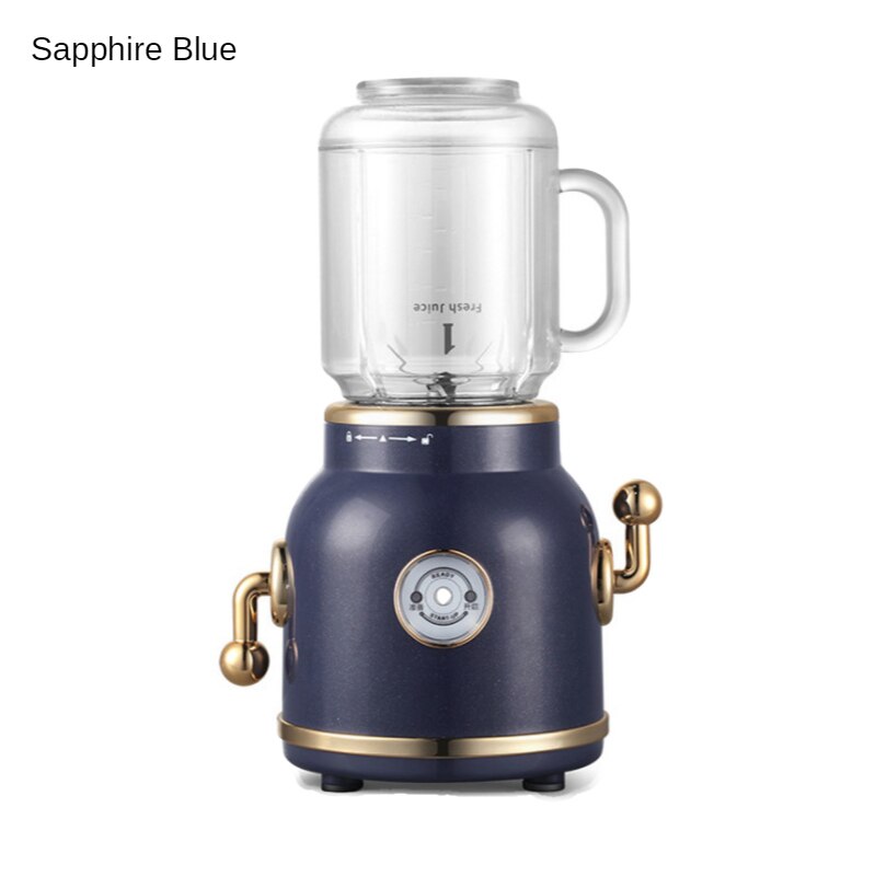 Blender Retro Household Semi-automatic Juicer Portable Cup Body Cooking Machine Juice Chopping Vegetables Minced Meat LP: EU