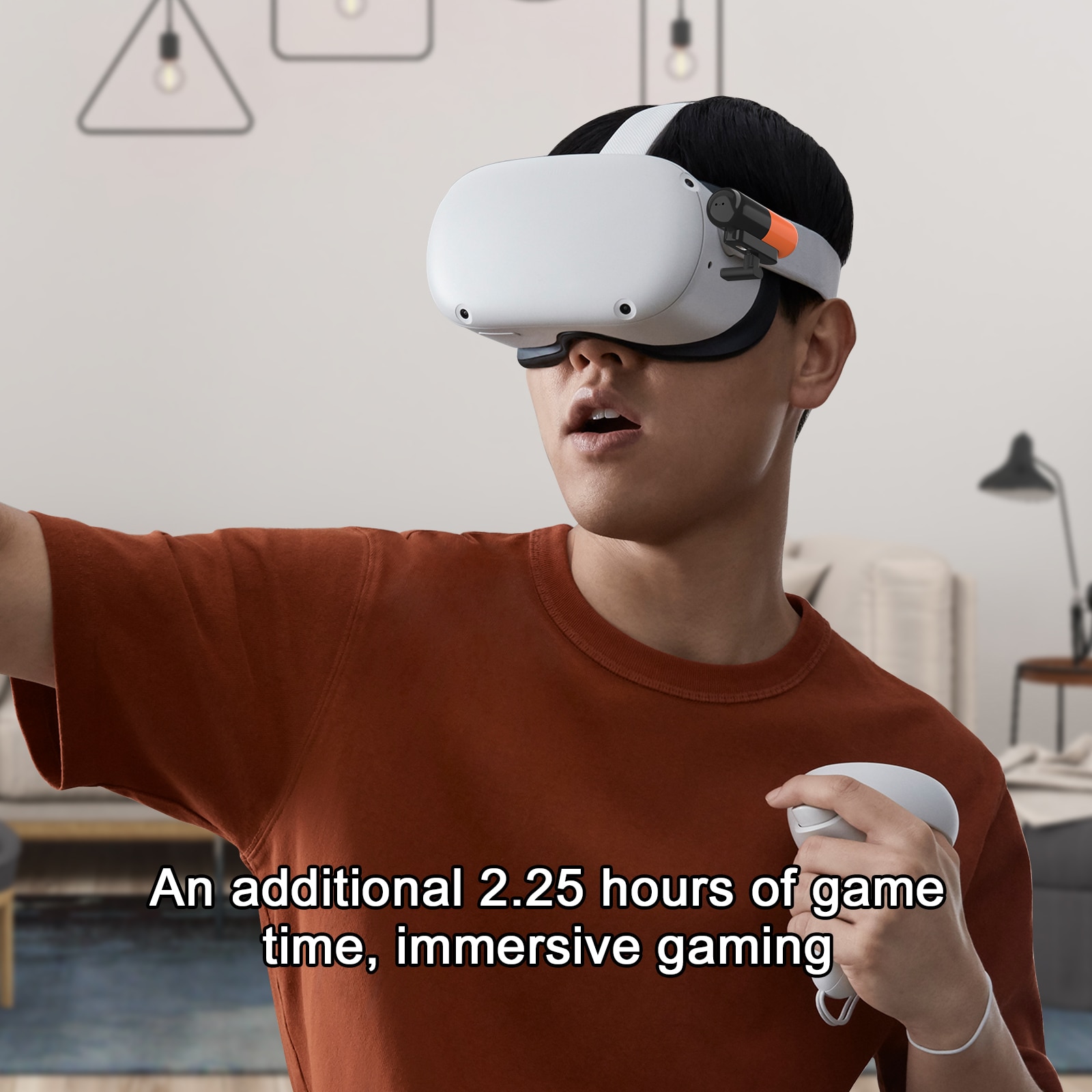 5000mAh power bank For Oculus Quest 2 Capsule VR Glasses Accessories Capsule Power Bank Portable Emergency Battery Pack Charging