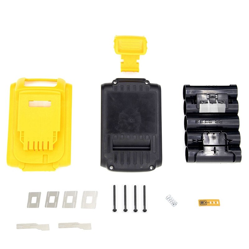 Battery Replacement Plastic Case For Dewalt 20V DCB201,DCB203,DCB204,DCB200 18V Li-Ion Battery Cover Parts For 3A 4A 5A CNIM: Default Title
