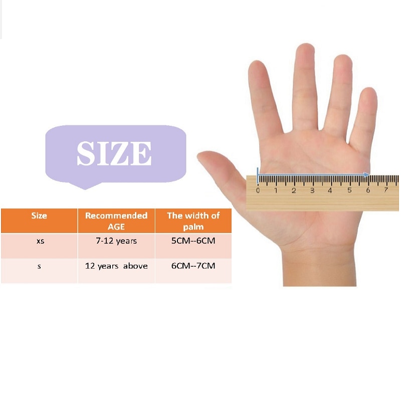 Blue Disposable Gloves for children kids Rubber Nitrile gloves Cleaning Drawing Rubber gloves 60/40/20pcs