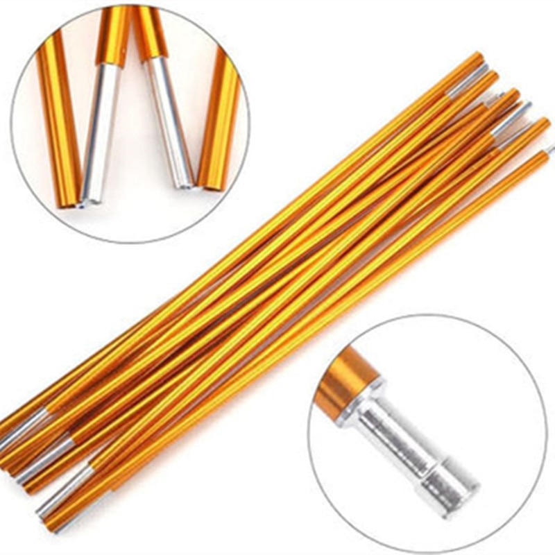 2pcs 4.4M Camping Aluminum Alloy Tent Pole