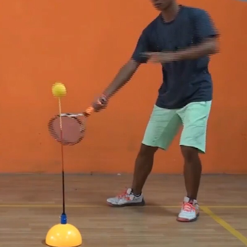 Profissional instrutor de tênis portátil prática treinamento bola equipamento estereótipo ferramenta balanço auto-estudo adulto crianças exercício