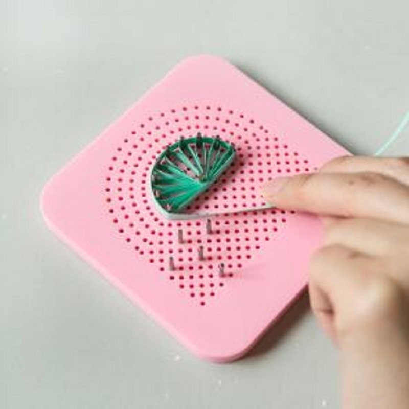 Guida alla griglia trapuntatrice fatta a mano per la piegatura della carta che piega lo strumento di Quilling della carta dello strumento del mestiere della carta di Quilling della carta di fabbricazione Dropshipping