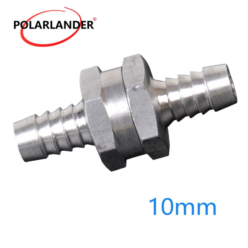 10mm 3/8 " brændstof engangskontraventil benzin diesel marine aluminiumslegering til marine automotive rv landbrug