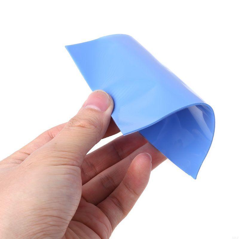 A9LF 100 mmx100mmx0.5 mm 1 hoja/100pcs almohadilla térmica GPU CPU Heatsink Refriger