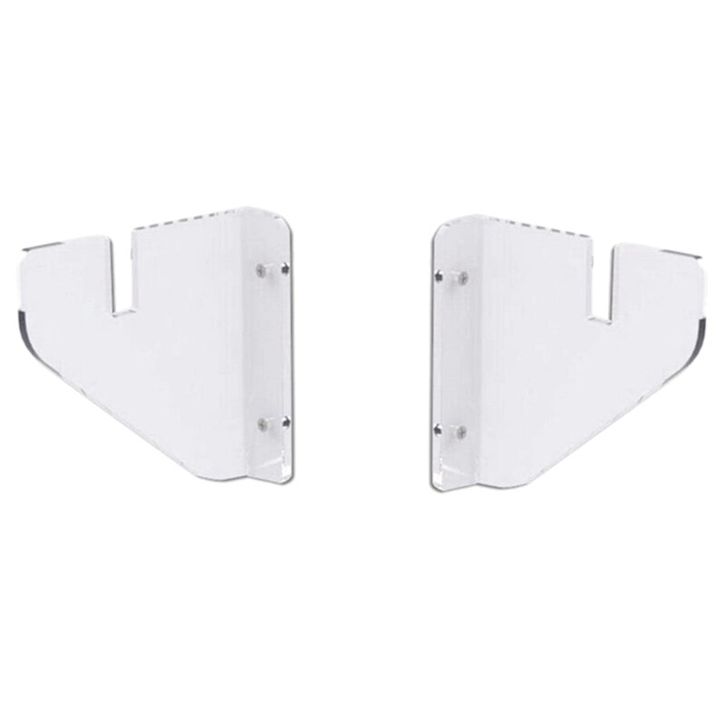 Clear Acrylic Skateboard Mounts Deck,Wall Hanging Brackets for Storing Your All Skateboards: Default Title