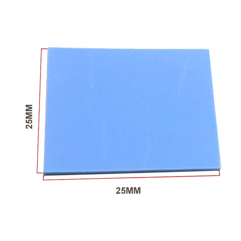 3M Hoge Thermische Geleidbaarheid Siliconen Tablet Notebook Computer Grafische Kaart Geheugen Koellichaam Solid Viscositeit Siliconen Pakking: thickness 0.5mm