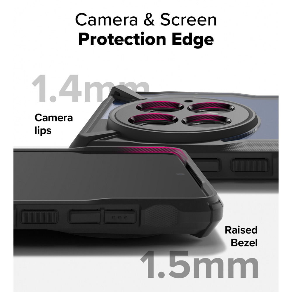 Ringke Fusion X pour Oneplus 13 coque double couche PC dos transparent et cadre en TPU souple housse de Protection hybride robuste contre les chutes