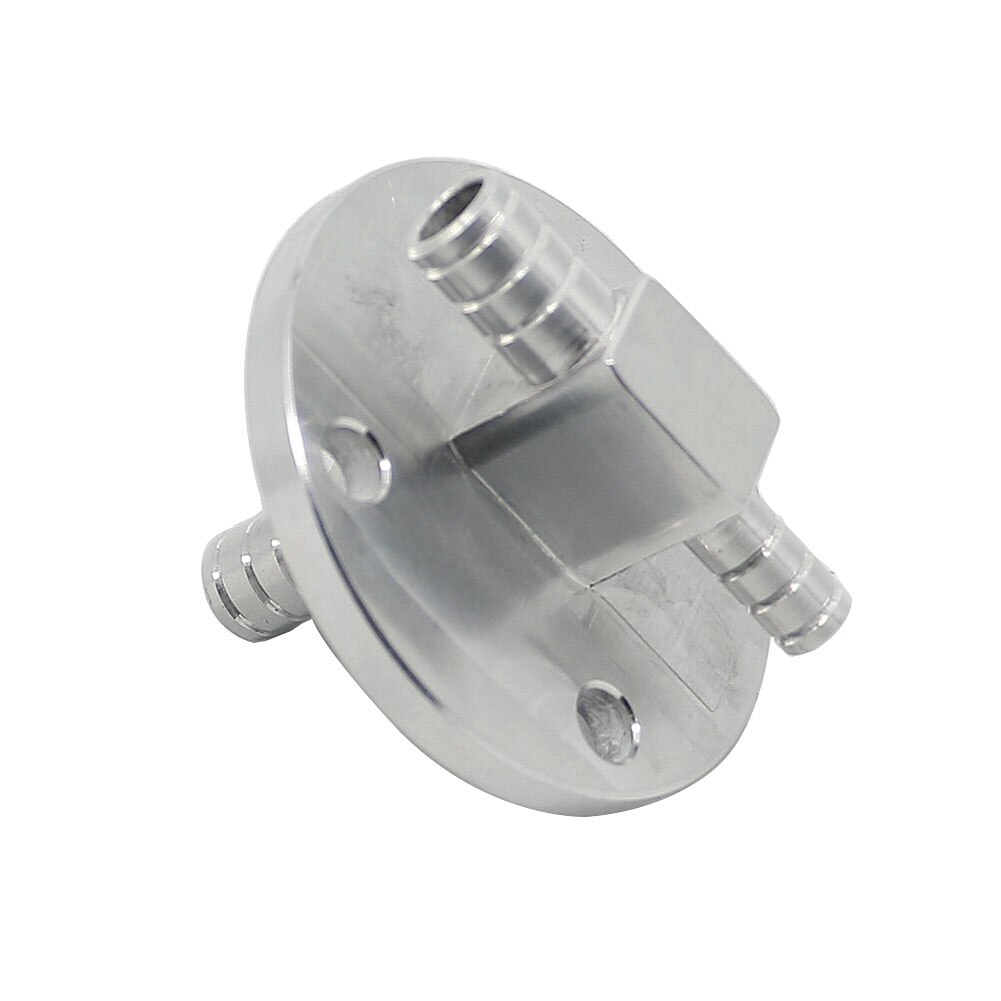 04-07 For Yamaha Rhino 660 Billet CNC Aluminium Fuel Pickup Pick Up Gas Pump Tank 2004 2005 2006 2007 Black Silver Red: Silver