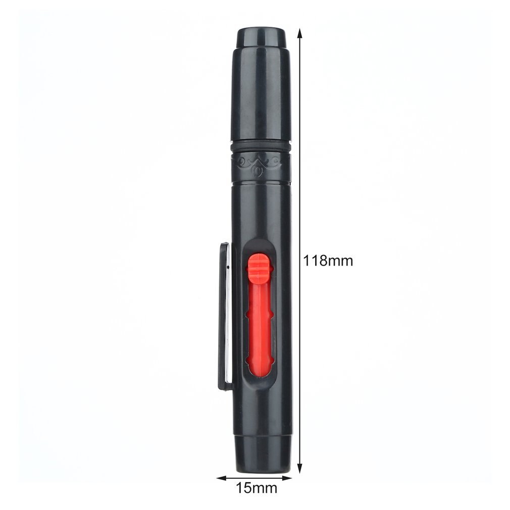 3 em 1 kit lente caneta limpador de pó para dslr vcr dc lentes da câmera filtros limpeza escova retrátil dropshipping quente
