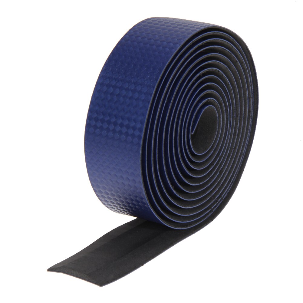 Rennrad Fahrrad Lenker Band Radfahren Griff Gürtel Kork Wrap Lenker Band Schwarz + 2 Bar Stecker Carbon Faser Gürtel strap