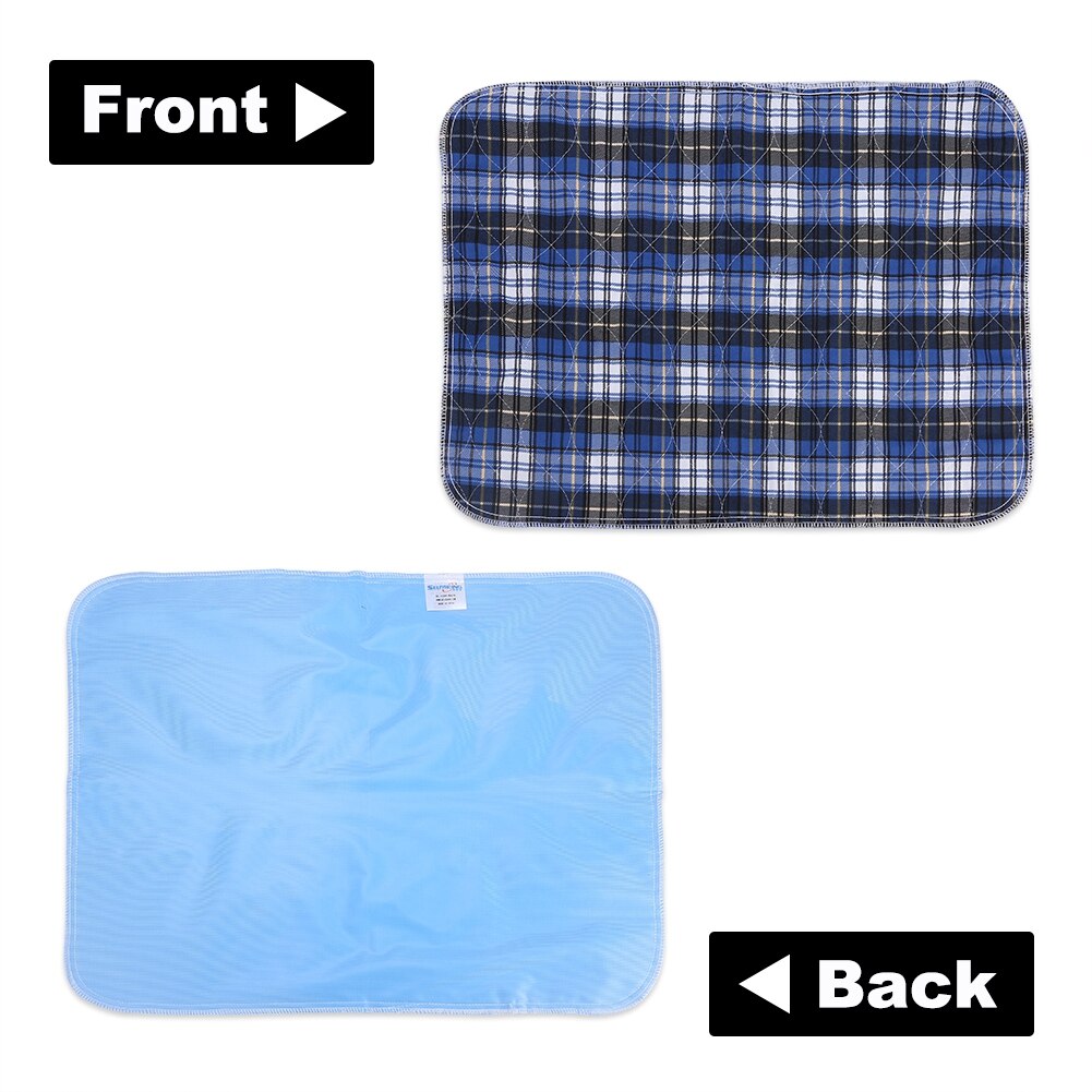 3pcs Urine Mat Reusable Adult Diaper Insert Liners Cloth Nappy Diaper Pad Washable Thicken Elder Incontinence Urine Mat