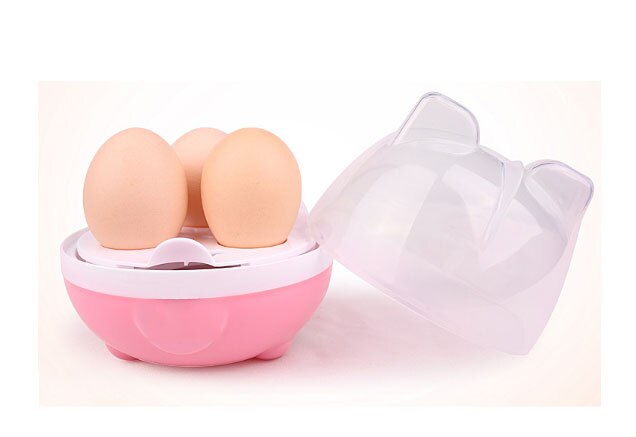 Mini cuiseur à œufs électrique 200W, cuiseur à vapeur Portable pour le petit déjeuner des enfants