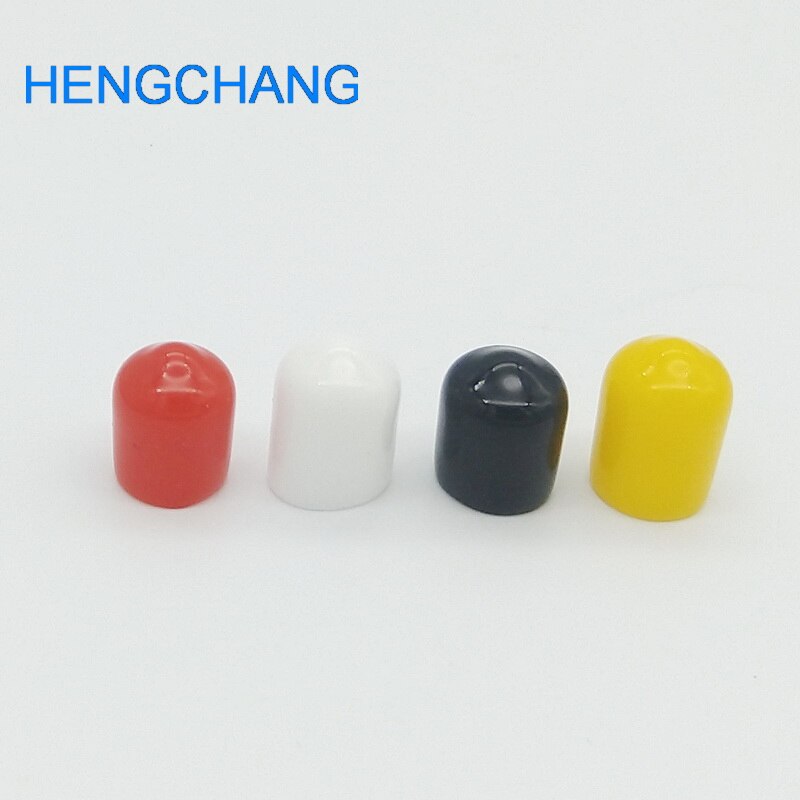 8mm inner diameter protective cover Rubber Covers Dust Cap for metal tubes Hose End Cap Screw Thread Protector Cover 100pcs