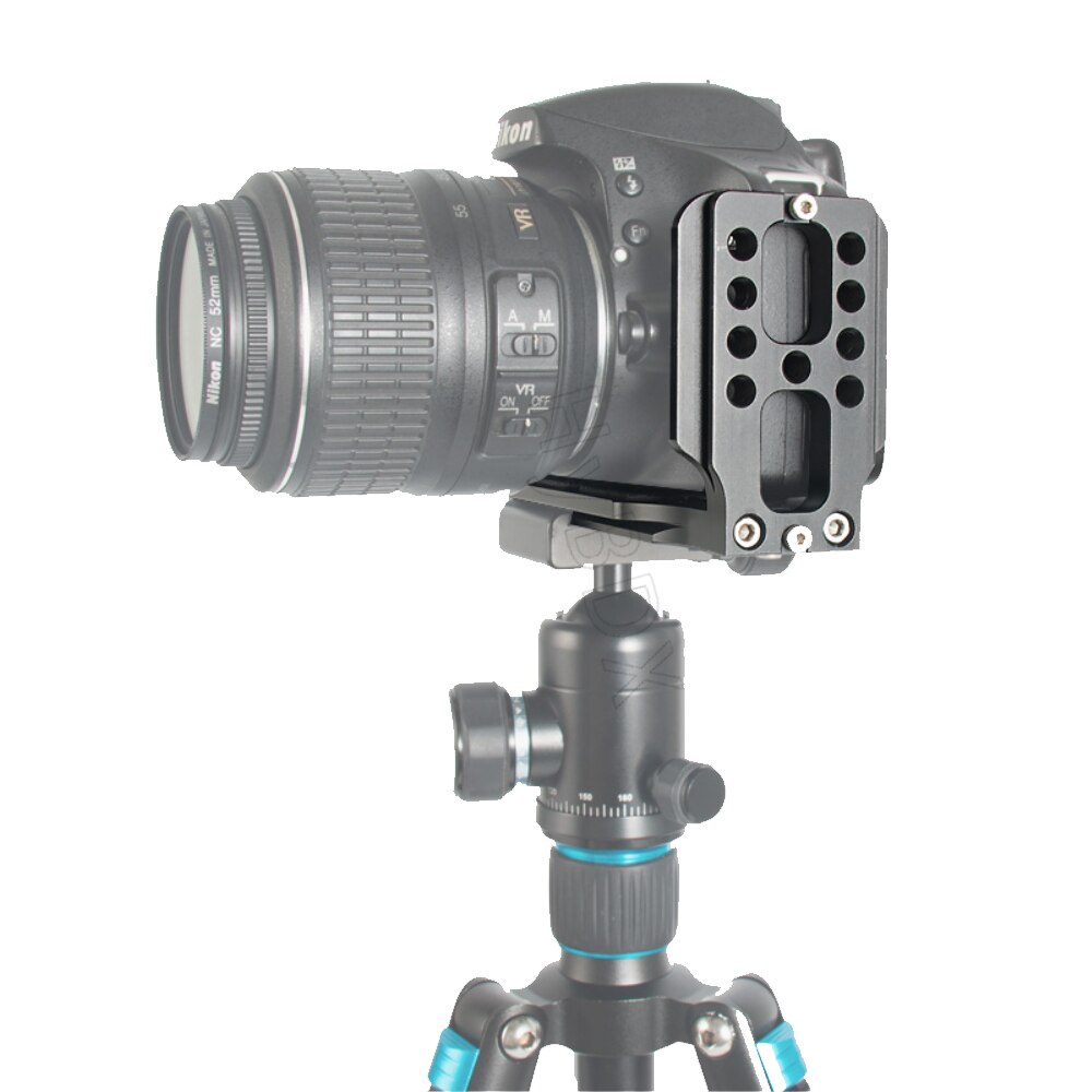 Universal- Kamera L Halterung schnell Freisetzung L Platte 1/4 Zoll Schraube Schweizer Vertikale Video Kompatibel Für Nikon Kanon Sony Fuji