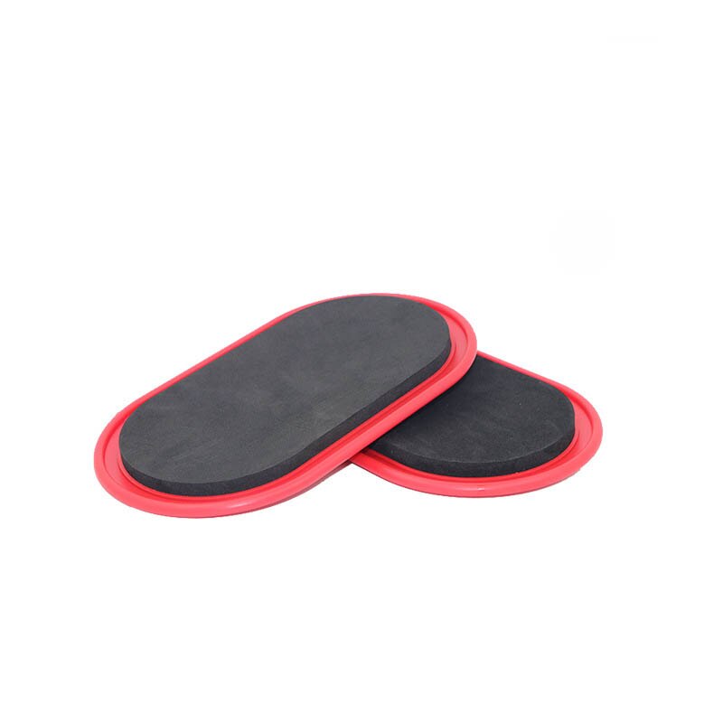1 pair Sport Sliders Core Workout Discs Core Ab Exercise Gym Training Slimming Abdominal Equipment Fitness Slide gliding Discs: Red