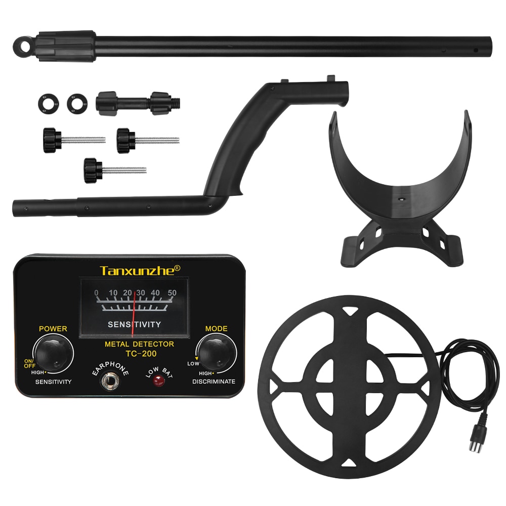 2022 neue TC-200 Metall Detektor Pinpointer Tragbare Schatz Jäger Gold Tiefe Wasserdicht Metall Detektor Tanxunzhe Gold Suchen