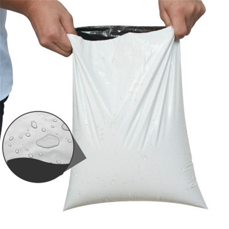 Stora brevpåsar 20 st/lot påsar stora budpåsar expresskuvertförvaringspåsar självhäftande försegling plastpåse