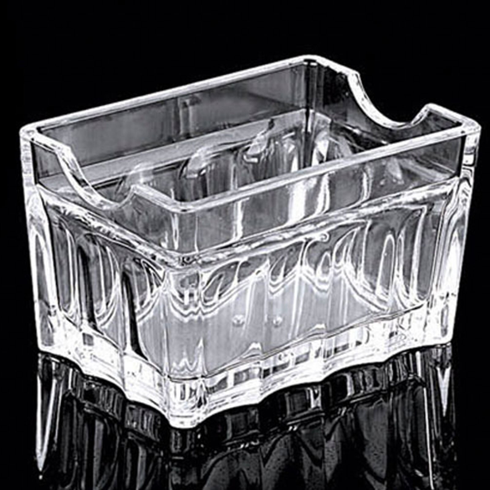 Acrylic Storage Box Tea Bags Holder Coffee Sugar Clear Organizer Transparent Appearance Looks High-end For Storing Tea Bags