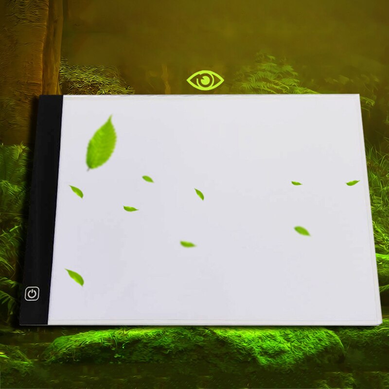 Tableta Digital A4 Led, plantilla de Arte Fino, tablero de dibujo, caja de luz, almohadilla para mesa de trazado, accesorios de pintura de diamante