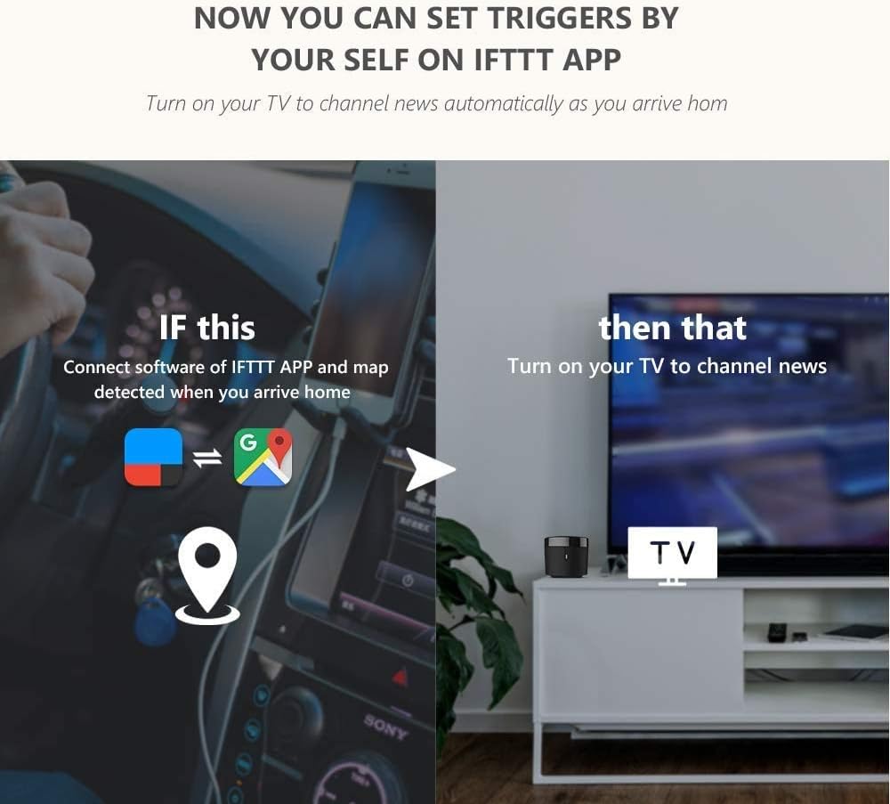 Broadlink RM4 MINI+HTS2 IR Wifi Remote Controller Air Conditioning TV Set-top Box Temperature Humidity Sensor HTS2 with Alexa