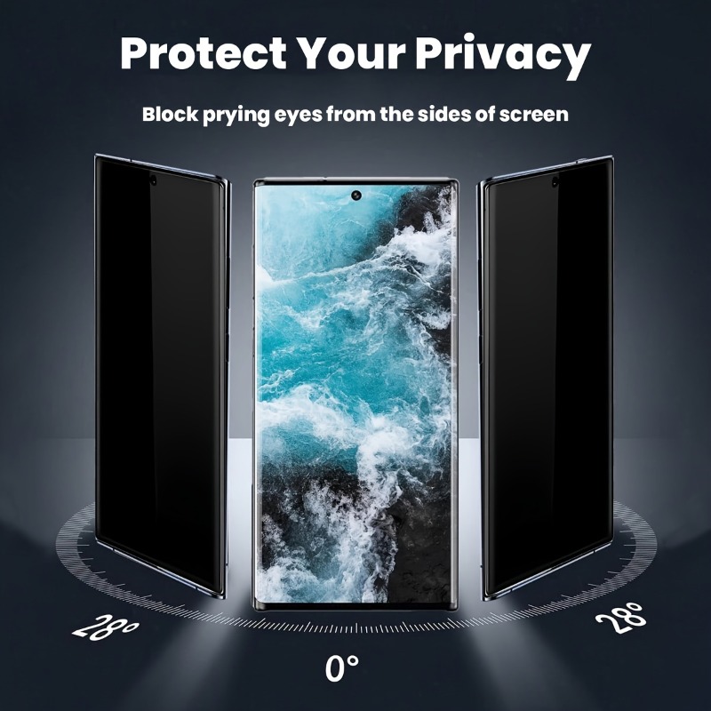 3Pcs Privacy Screen Protector for Galaxy A56 A36 A26 A16 A55 A25 A15 A54 A34 A24 A14 Hydrogel Film for A53 A33 A13 A52S A22 A12