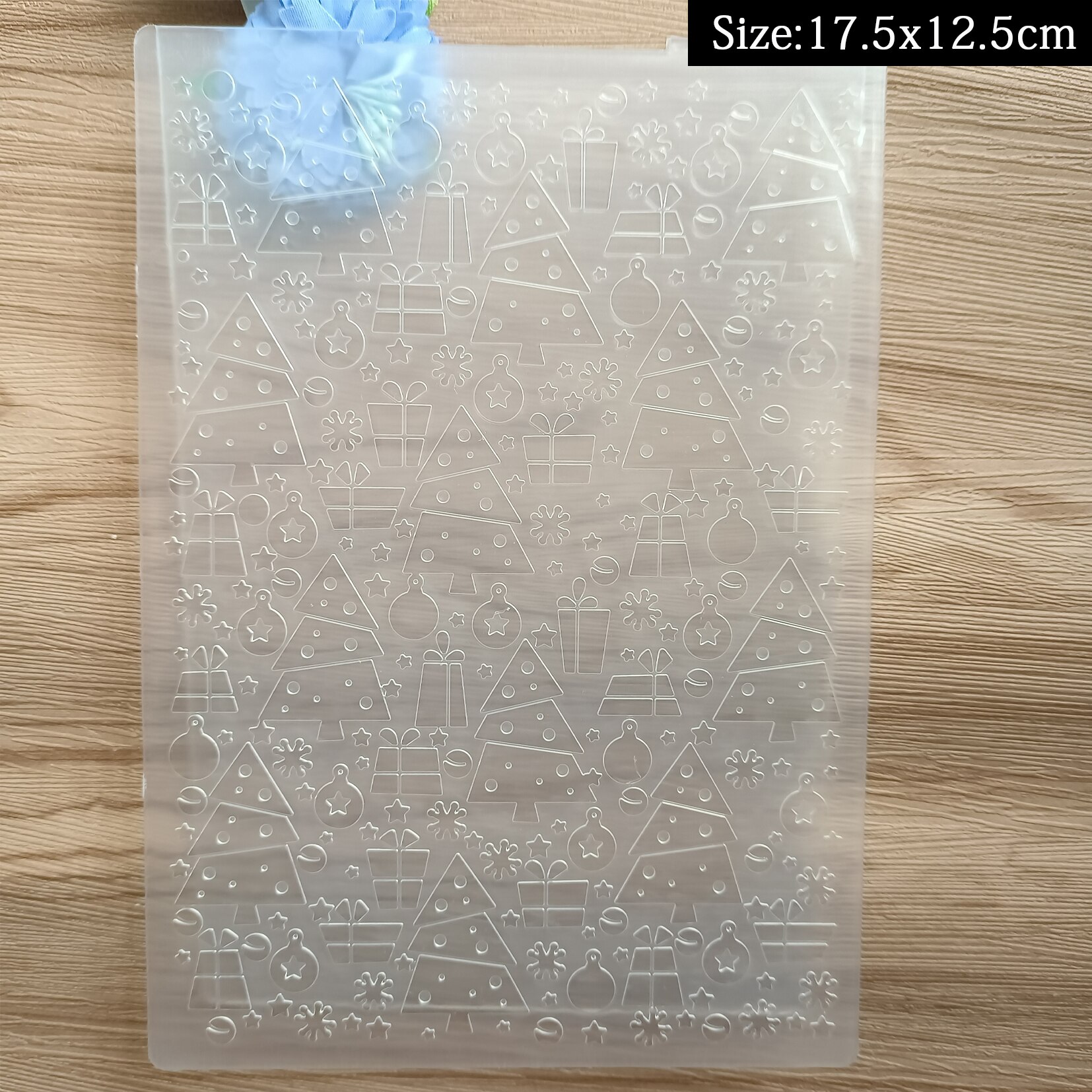 Carpeta de relieve de flores rosas para álbum de recortes, manualidades DIY, con 11 patrones diferentes/árboles/hojas/flores: FD-164