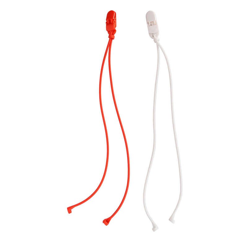 TEHAUX Lot de 2 lanières en silicone pour écouteurs, sangles