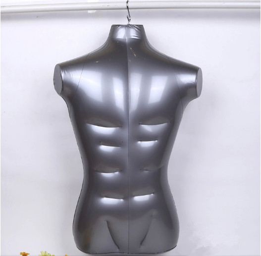 Inflatable Mannequin Plastic Female Mannequin Torso Display Dummy For Clothes