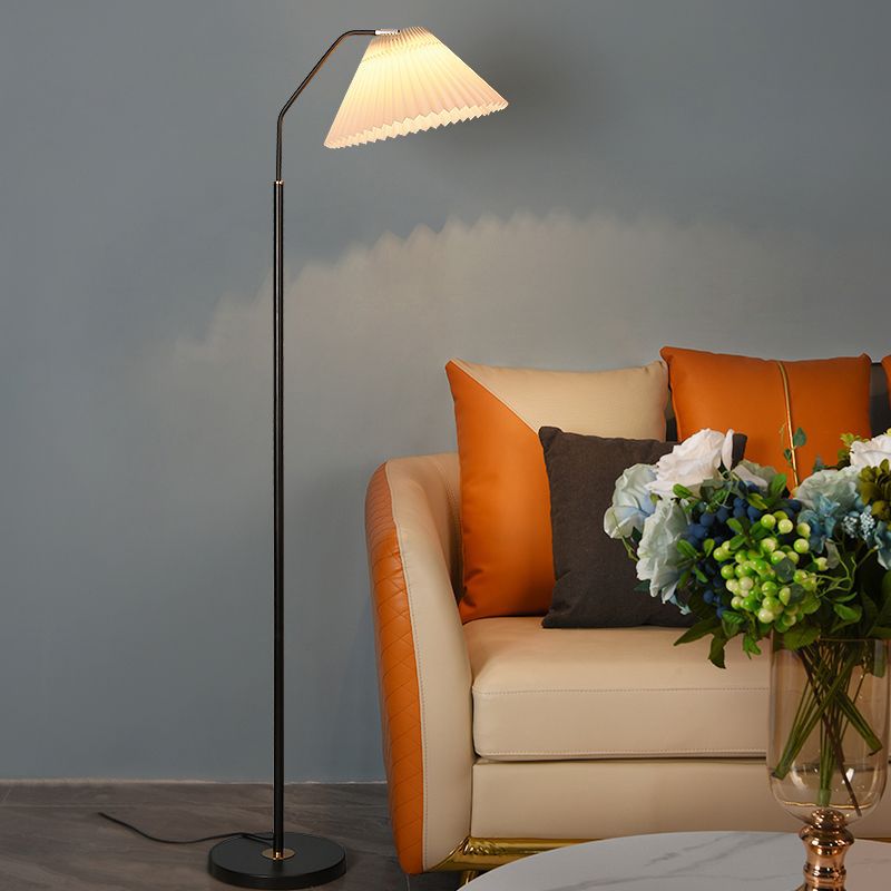 Moderne, enkel ledet-gulvlampe, rominnredning 3 , justerbar stativlampe til stue, leselampe, nattbordslampe, stemningslys