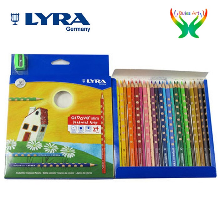 Germany LYRA 36 color lead triangle hole color pencil upright position pen pencil sharpener rtist art set office