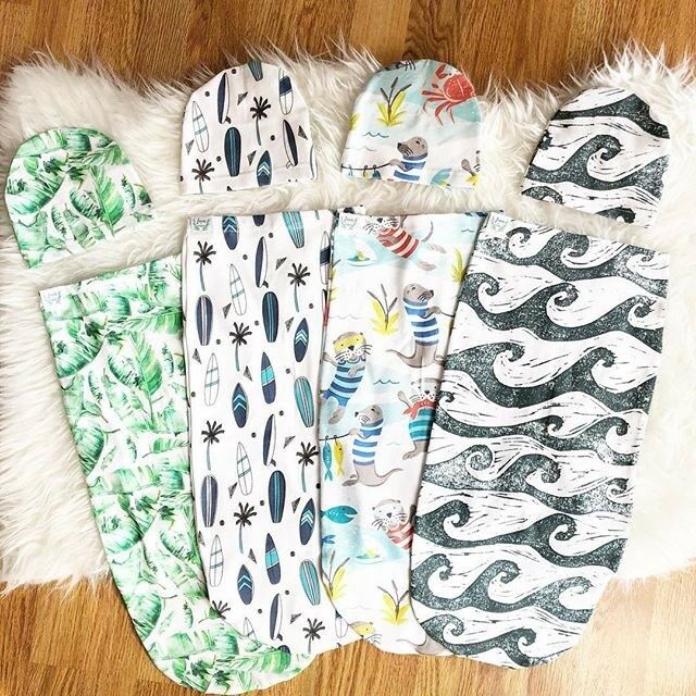 2 Stuks Pasgeboren Baby Meisje Jongen Inbakeren Wrap Deken Slaapzak + Hoed Outfits Set Meisjes Jongens Warm Inbakeren Slapen mousseline 0-12M