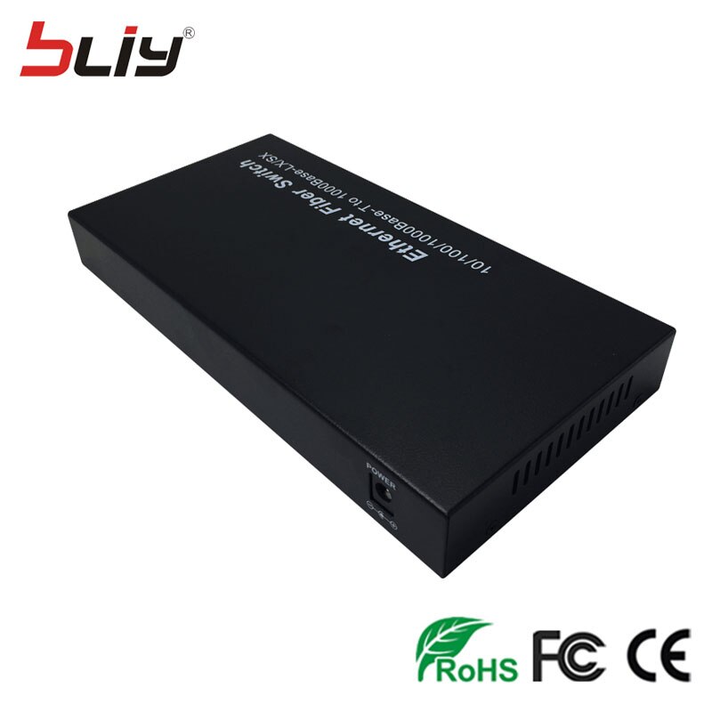 Unmanage Netzwerk Schalter 8 Hafen POE und SC Fiber Optik Aufwärtsverbindung Häfen voll 1000M poe faser schalter ftth onu gpon mikrotik IP KAMERA
