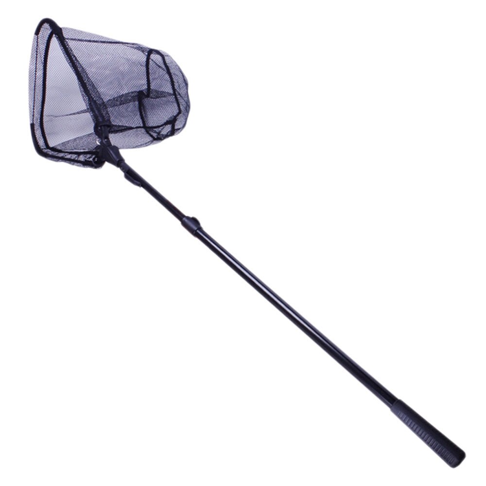 Fishing Nets Triangle Fishing Net Aluminum Alloy Folding Salvage Net Fishing Accessories (1.8mx40cm Net Circle)