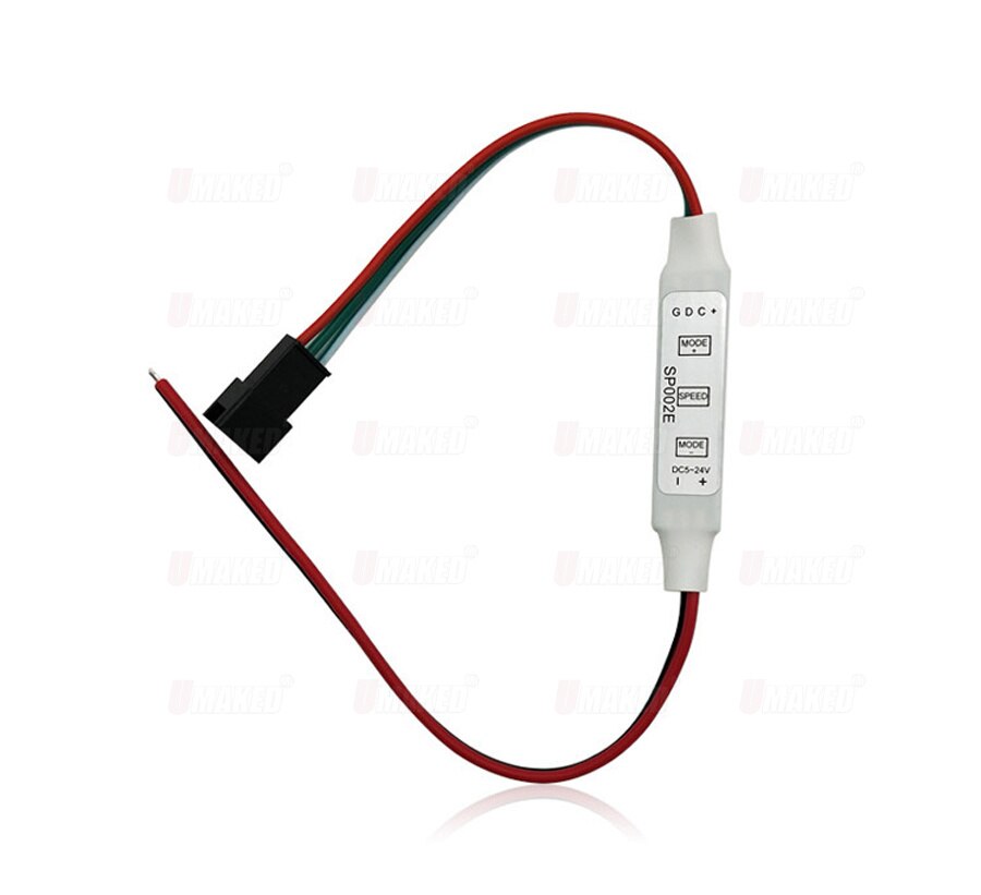 Mini Pixel Led Controller WS2812B WS2811 WS2812 Pixel Led Strip Licht 3 Sleutels/4Keys Dc 5-24V