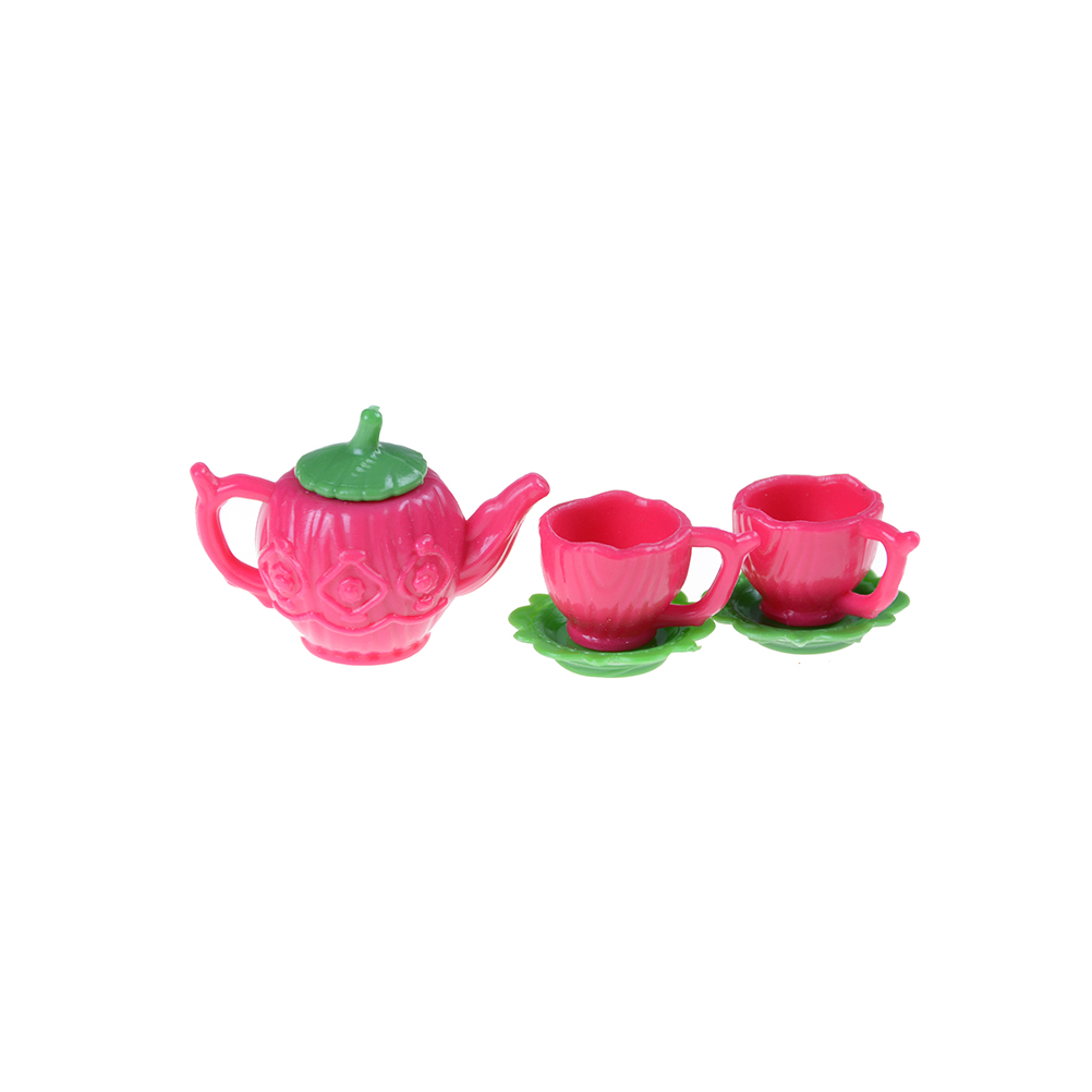 Tea Set Teapot Cup Kettle 1: 12 Dollhouse Furniture Miniature Dining Ware Kitchen DIY Toy Baby Christmas: 13