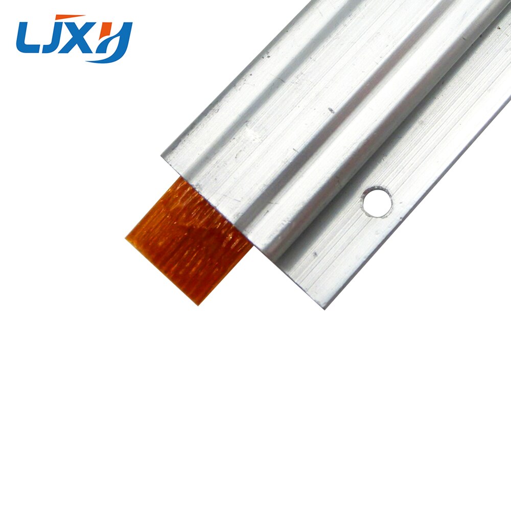 LJXH 2pcs 70/110/200/220 degrees Constant Temperature PTC Heater Element AC DC 24V/48V Size 60x28x7mm Shell Aluminum