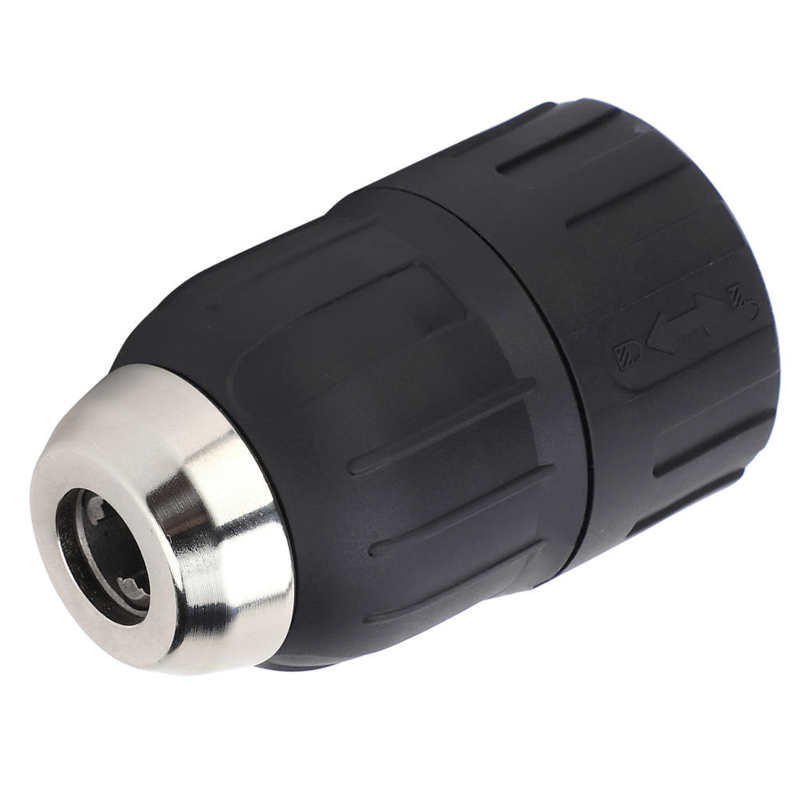 2-13mm Electric Drill Chuck Hand Tightening Tool 1/2-20UNF Thread with Self-Locking Buckle Impact Drill Chuck