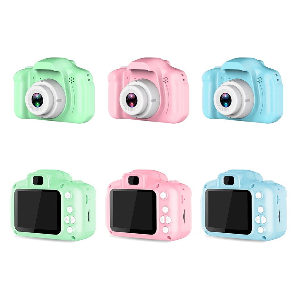 Hd Screen Chargable Camera Outdoor Digitale Mini Camera Kids Cartoon Leuke Camera 2 Inch Fotografie Props Voor Kind