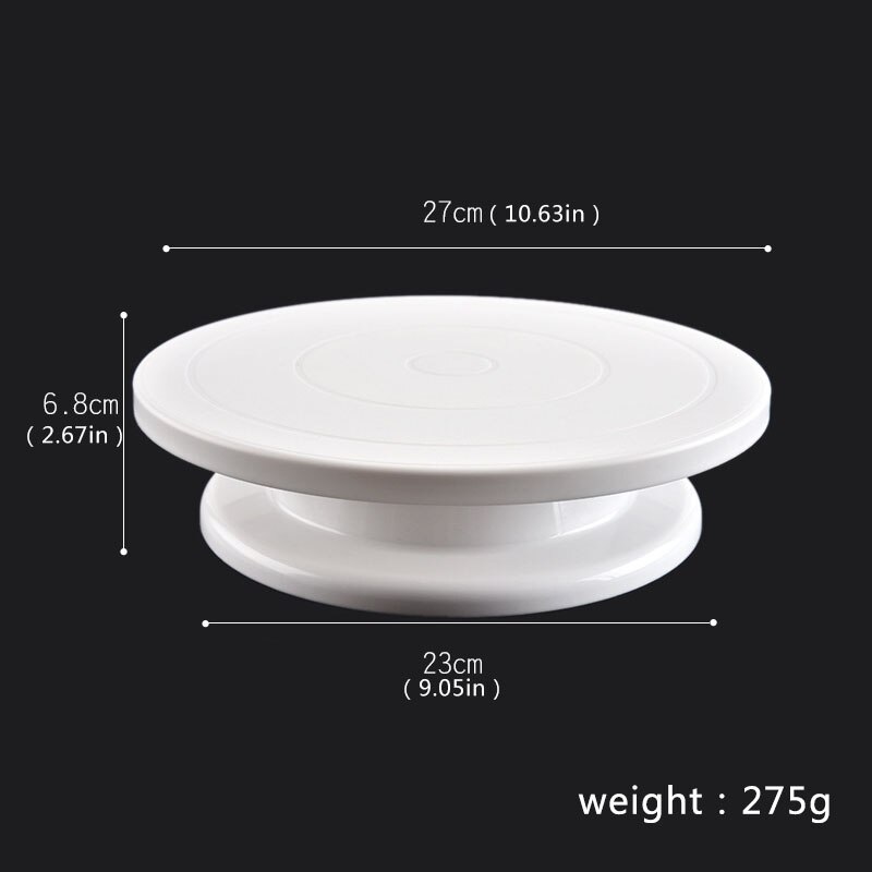 Cake Stand Round Rotating Revolving Cake Turntable Cake Decorating Stand DIY Baking Tools Kitchen Cake Mold e Cake Mold