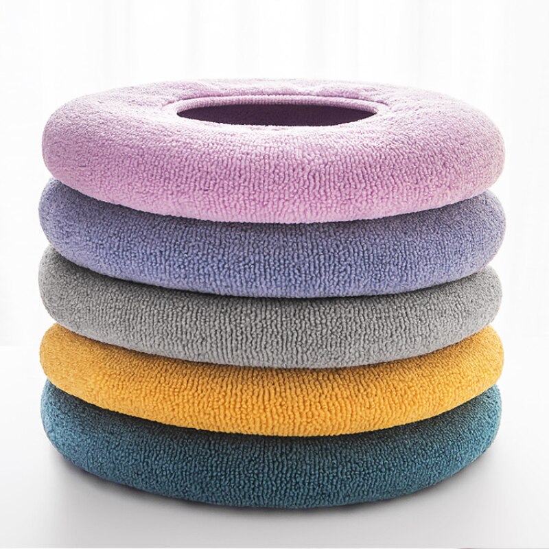 Knitted Universal Toilet Seat Cushion Four Seasons Thickened Toilet Seat Toilet Cover Household Washable Toilet Accessories