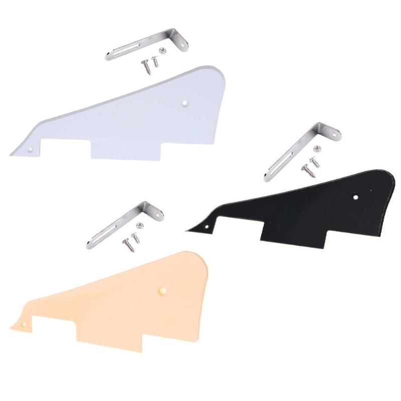 Electric Guitar Mounting Guard Plate Iron Bracket Set Pickguard with Screws for Gibson Les Paul LP Guitar Parts Accessory