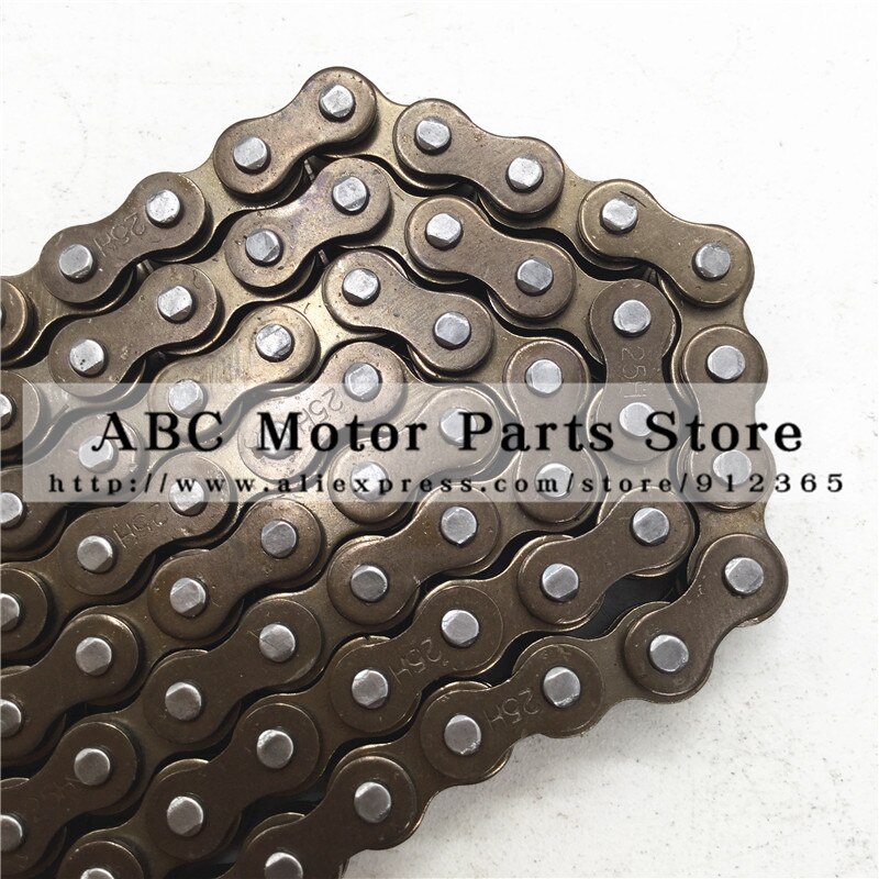 BOY Chaîne 100 Maillons 25H 100 Liens De Remplacement De Chaîne Pour 43cc 47cc 49cc Chinois Pit