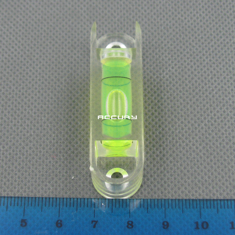 HACCURY Plastic waterniveau Indicator Mini waterpas waterpas flacon met Montage gat