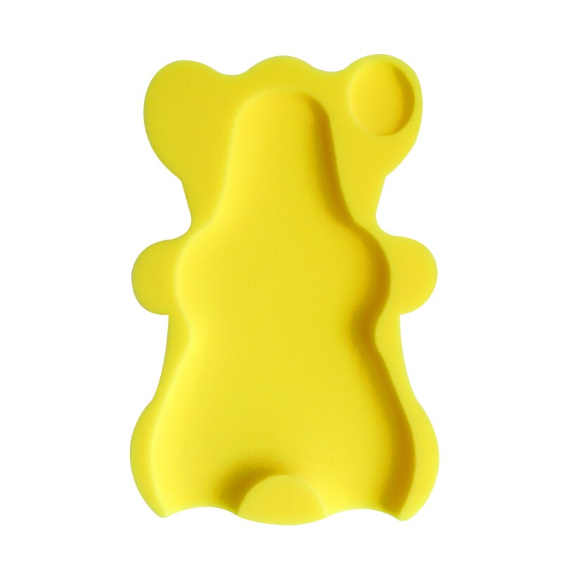 Tapis d'éponge de bain pour bébé garçon fille | Joli tapis de baignoire de couleur unie, coussin de siège souple, antidérapant directe: 01