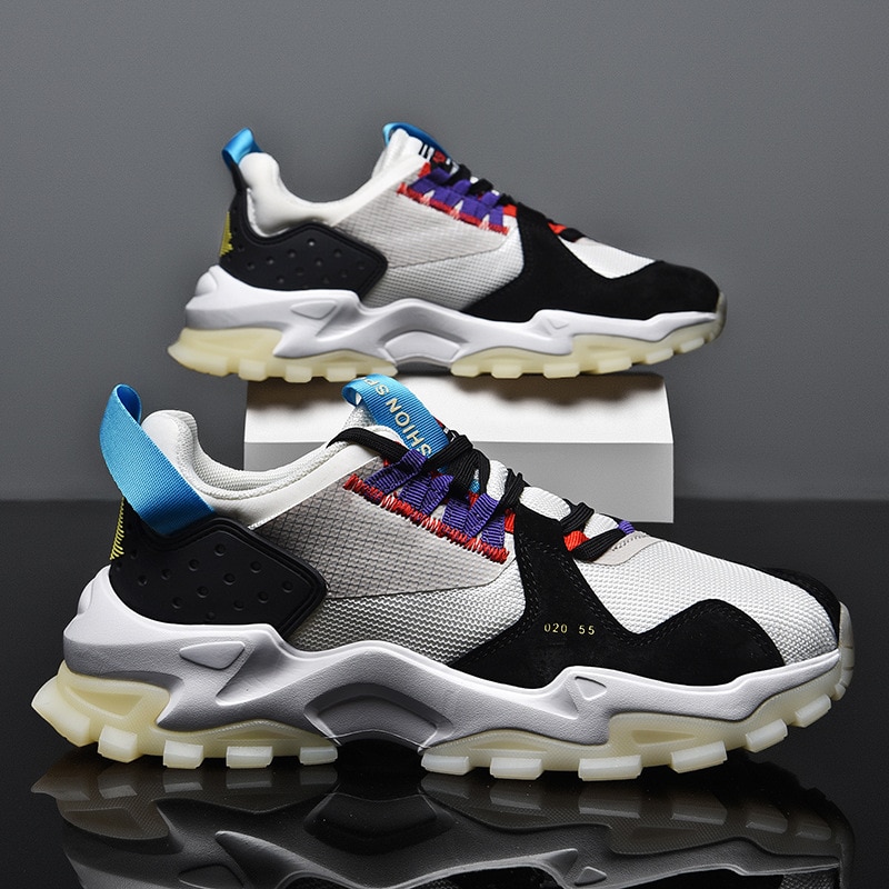 Trainers Mesh Schoenen Mannen Sneakers Ademende Casual Schoenen Lopen Mannelijke Antislip Volwassen Schoenen Zapatos De Hombre Sapato Masculino