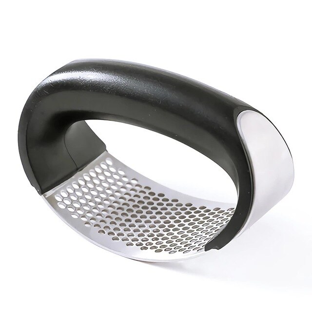 Stainless Steel Garlic Masher Garlic Press Household Manual Curve Fruit Vegetable Tools Kitchen Gadgets