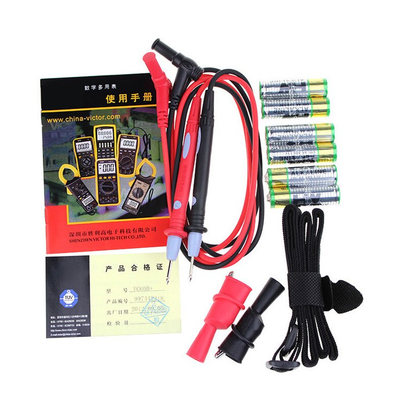 Megger Megohm Meter VCB60 Digitale Isolatieweerstandstester 1 2000m%ce%a9