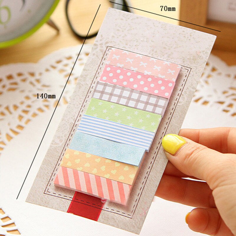 Cute 160 Pages Sticker Post It Bookmark Point It Memo Flags Decorative Notes Sticker Paper Notepads Office School